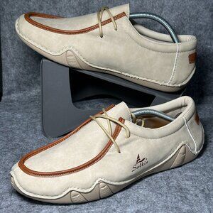 Salkin USA Leather Italian Walking Shoes - Size 14 (EU 48) - Loafer